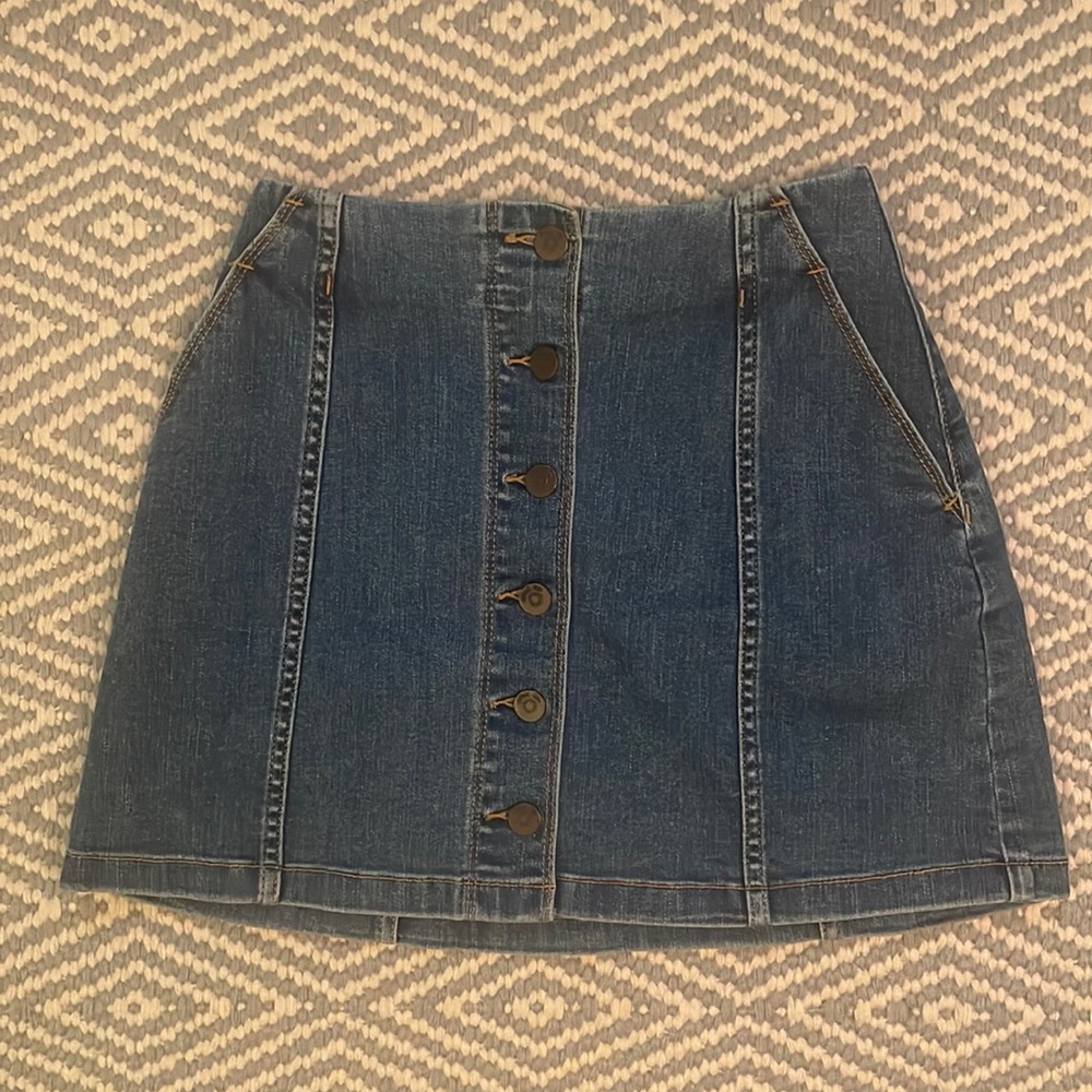 Jean skirt